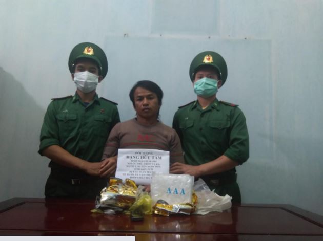 Kon Tum: Bắt nghi phạm vận chuyển 2 kg ma túy