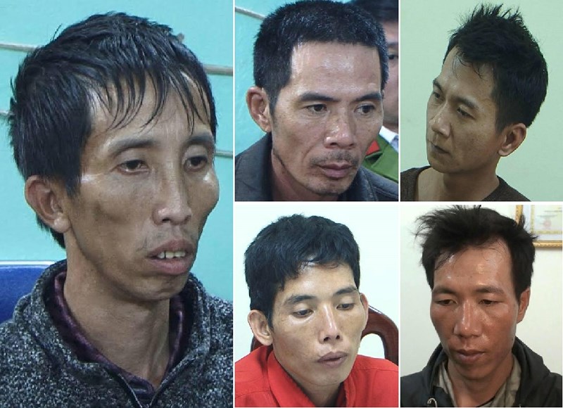 Nóng: Chân dung 5 nghi phạm hiếp dâm và sát hại cô gái giao gà ở Điện Biên