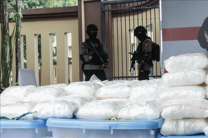 Indonesia thu giữ gần 100 kg ma túy đá